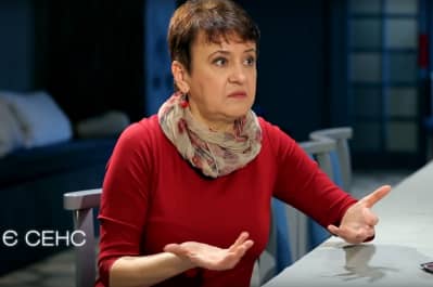 Оксана Забужко в ефірі програми "Є СЕНС"
