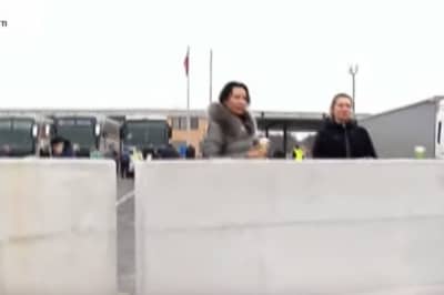 Украинцы на границе со Словенией