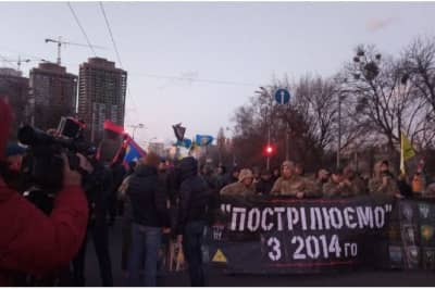 Хода ветеранів полку "Азов"