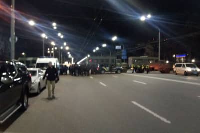 Силовики на Солом'янській площі
