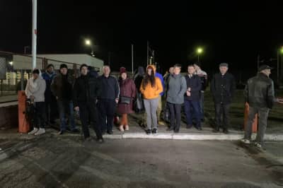 Последние автобусы на въезд в Украину