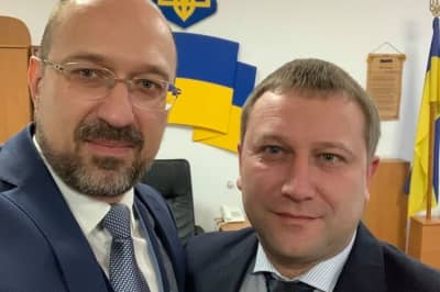 Денис Шмыгаль и Владимир Труш