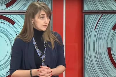 Олена Лукашевич в ефірі програми "ІнфоВечір"