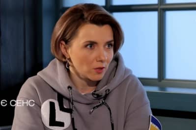 Наталія Микольська в ефірі програми "Є СЕНС"