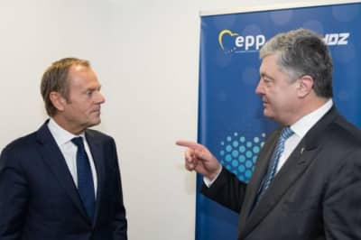 Петро Порошенко і Дональд Туск