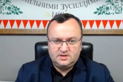 Алексей Каспрук в эфире программы "ИнфоВечер"