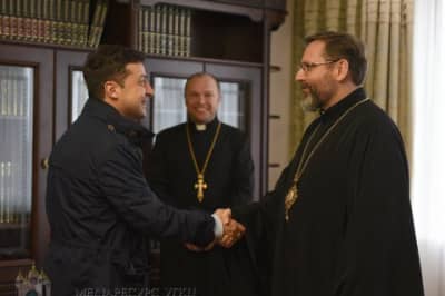 Зеленський і голова УГКЦ