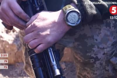 Военный на фронте