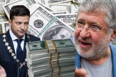 Зеленский и Коломойский