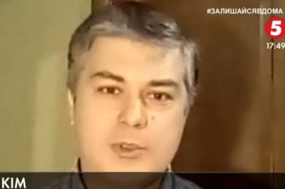 Валентин Ким в эфире программы "ИнфоВечер"
