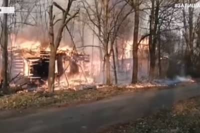 пожар в Чернобыле