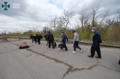 Освобождение удерживаемых лиц