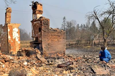 пожежа на Житомирщині