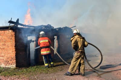 Пожар в Житомирской области