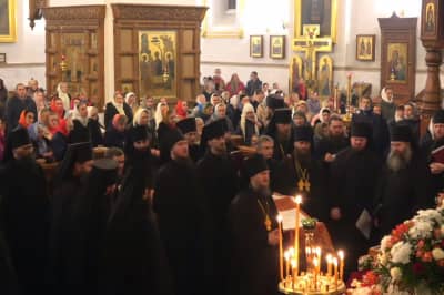 Святогірська лавра УПЦ МП на Великдень
