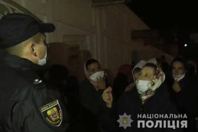 Служба в Почаевской лавре