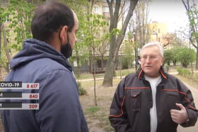Журналист Валерий Макаренко