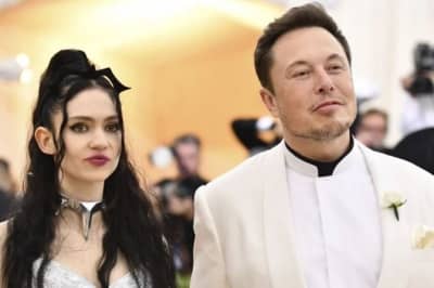 Илон Маск и певица Граймс