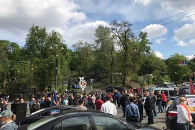 Акция под Кабмином
