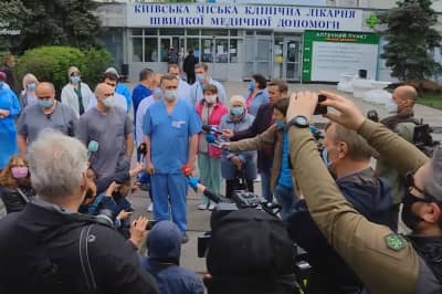 Акция протеста врачей