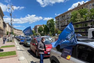 Протест вкладчиков "Укрбуда"