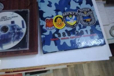 Экспонаты в музее погибшим на Майдане беркутовцам