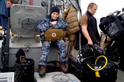 Катерина Нікітенко. Перша жінка-водолаз у ЗСУ