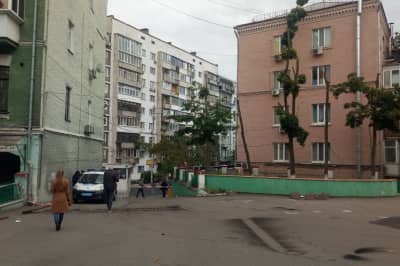 Взрыв возле офиса Медведчука