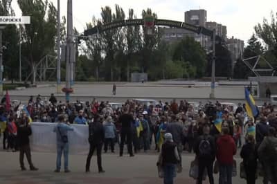 Акция в Запорожье