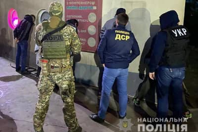 Задержание киллеров в Одессе