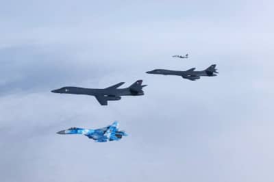 Бомбардувальники ВПС США B-1B Lancer 