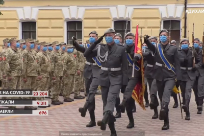 Відкриття пам'ятника загиблим на Донбасі воїнам