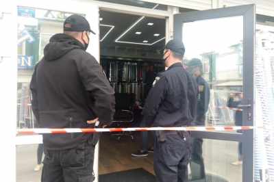 Стрельба на рынке в Одессе 