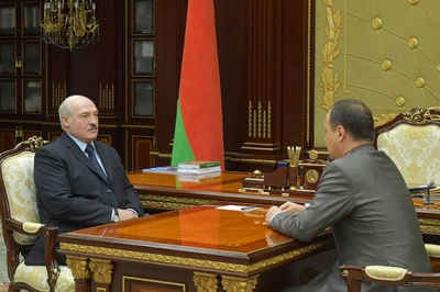 Александр Лукашенко и Роман Головченко