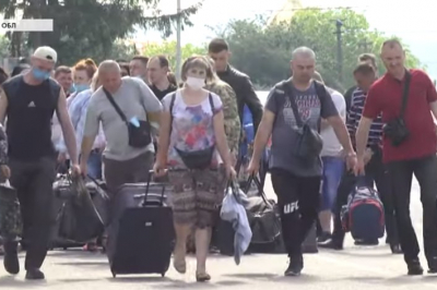 очереди на польской границе