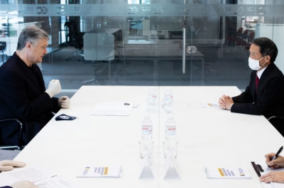 Петро Порошенко і Такаші Кураї