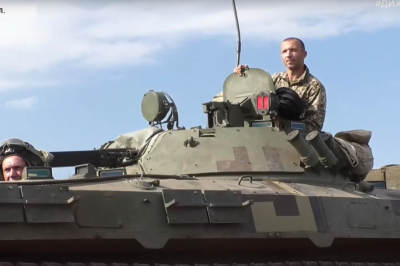Учения военнослужащих ВСУ