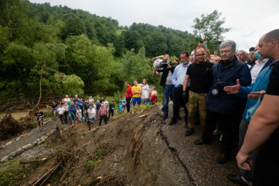 Петро Порошенко на Прикарпатті