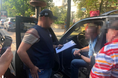 задержание майора СБУ на взятке