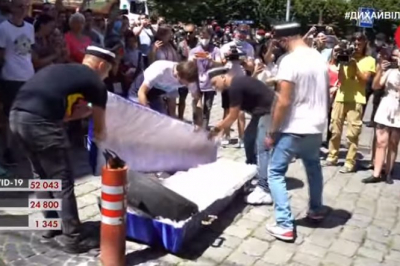акция протеста в Черновцах
