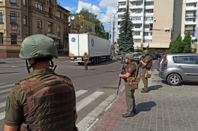 Нацгвардия в Луцке