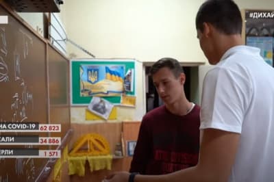 Школьники