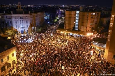 Протесты в Израиле