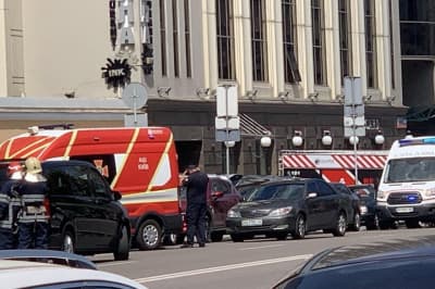 Захват банка в Киеве