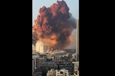 Взрыв в Ливане