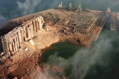 Наслідки вибуху в Бейруті