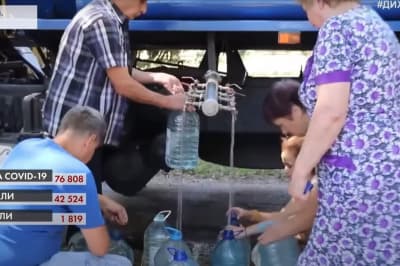 Донецкая область без водоснабжения