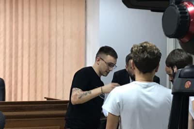 Сергей Стерненко в суде
