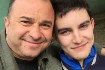 Віктор Павлік із сином