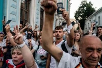 Протесты в Беларуси